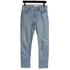 AGOLDE Mid-Rise Toni Skinny Jeans Light Blue - 27